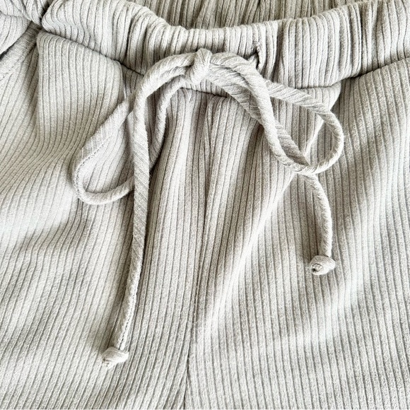 | vici - gray ribbed matching minimalist lounge set  - small | - Picture 11 of 16